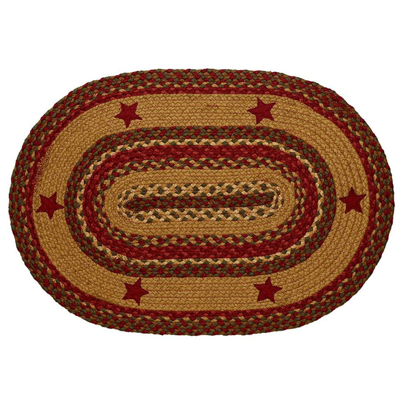 Kullervo Cotton Rug, Oval 1'10" x 6'