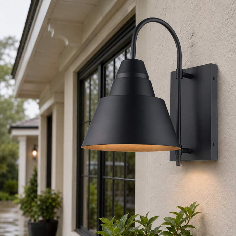 Estiva Iron Wall Light, 14.75" H x 9" W x 13.25" D