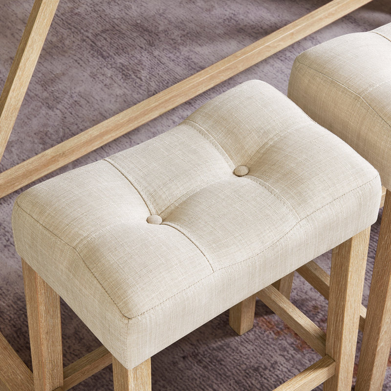 Ensemble de table de bar et tabouret de 59 pouces avec prise de courant, idéal pour les espaces de vie et de salle à manger modernes, conception durable et peu encombrante