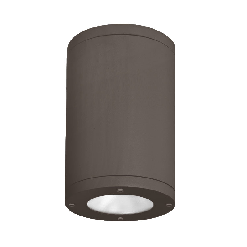 Tube 1 - Light LED Flush Mount, Bronze, Flood