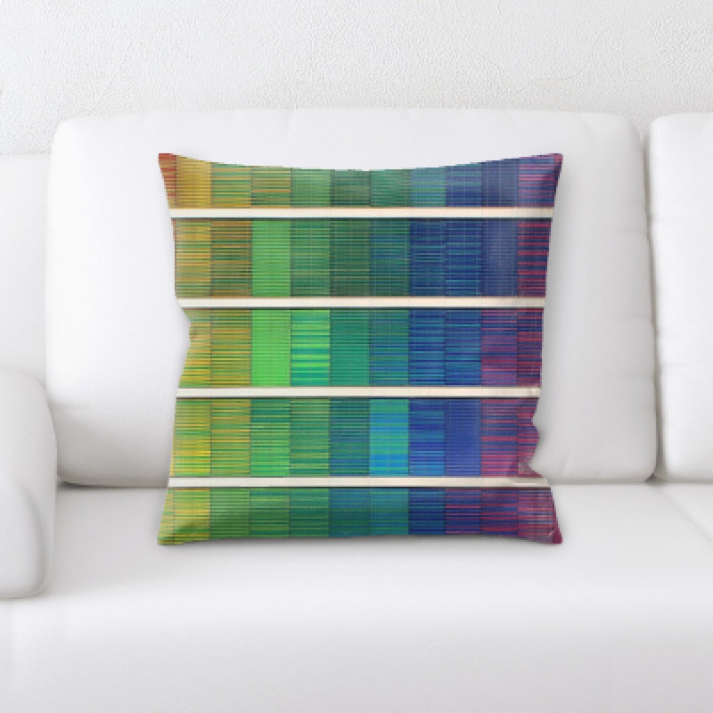 Microsuede Reversible Throw Pillow