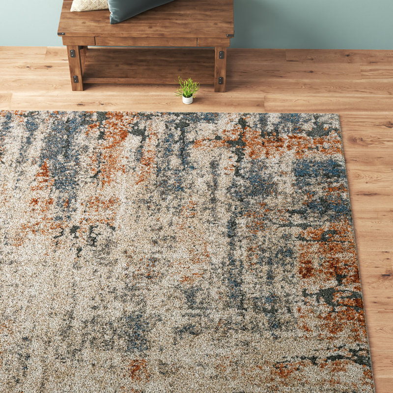 Dunigan Abstract Indoor Rug, Rectangle 7'10" x 10'3"
