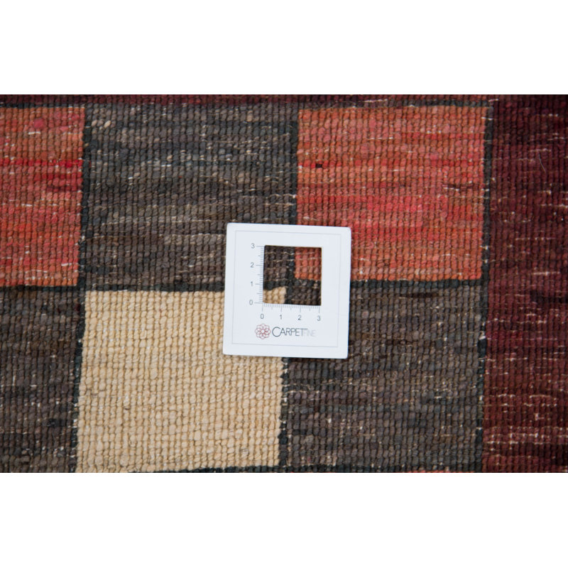 Geometric Wool Hand Woven 202cm X 292cm Area Rug