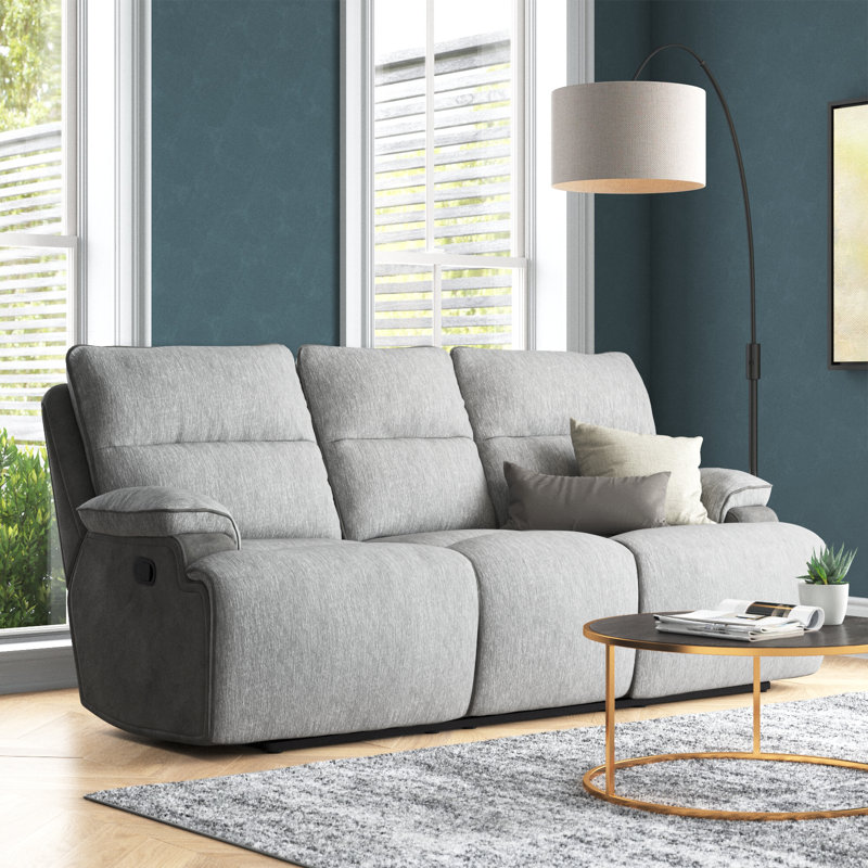 Anissia 88'' Upholstered Reclining Sofa
