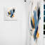 Abstract Shapes Modern Artwork II - Rideau abstrait - Velours obscurcissant - 1 panneau-107582824