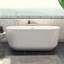 Baignoire autoportante en acrylique L 67 po x l 31-1 / 2 po H 23-5 / 8 po Alliance Pro-101073579