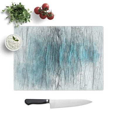 Glass Edges of The Sea in Abstract Chopping Board