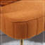 Causeuse en tissu Donneta Boucle-385583251
