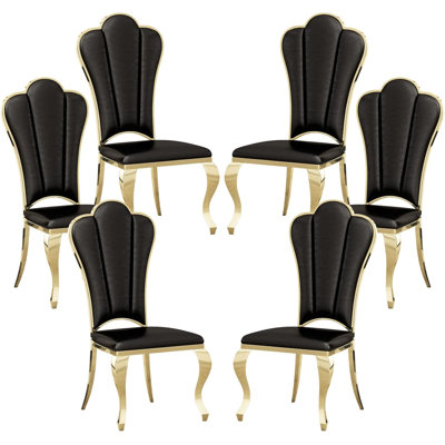 Ensemble de 6 chaises de salle à manger Modern