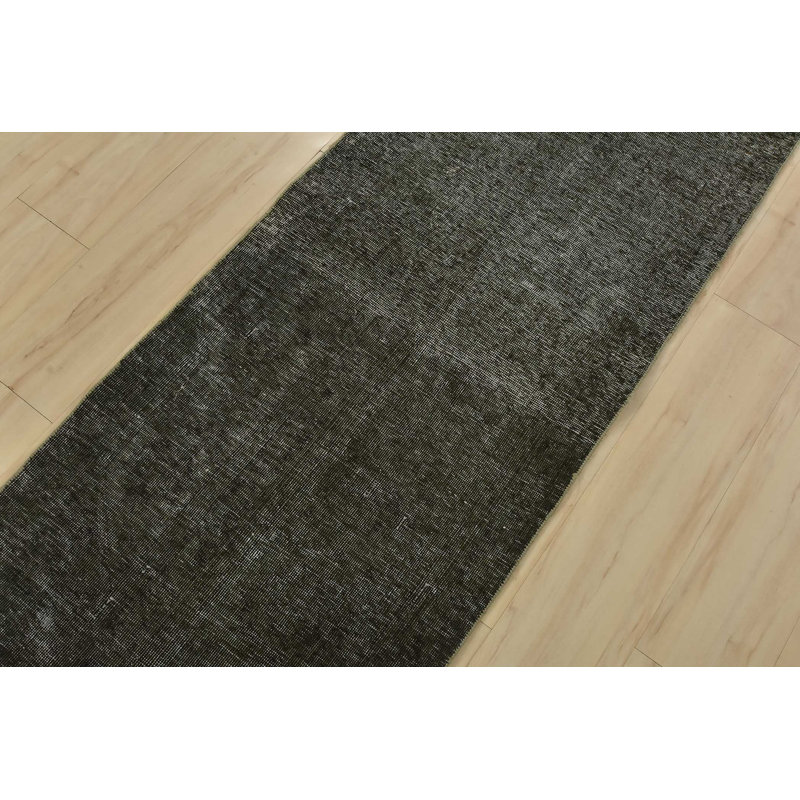 Tapis de couloir en laine noué à la main 2 pi 4 po x 6 pi Tabriz