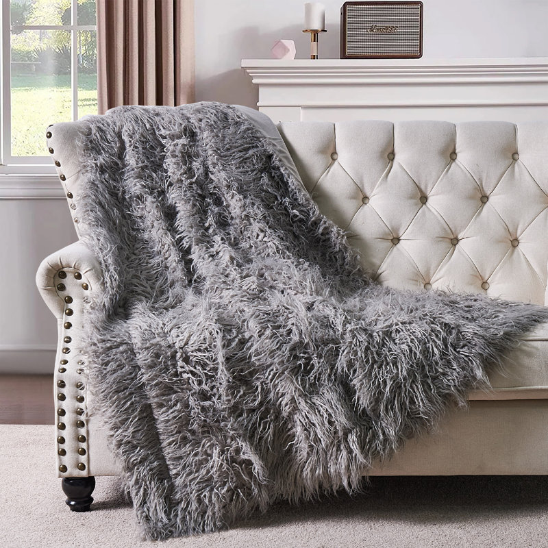 Throw Blanket, Grey
