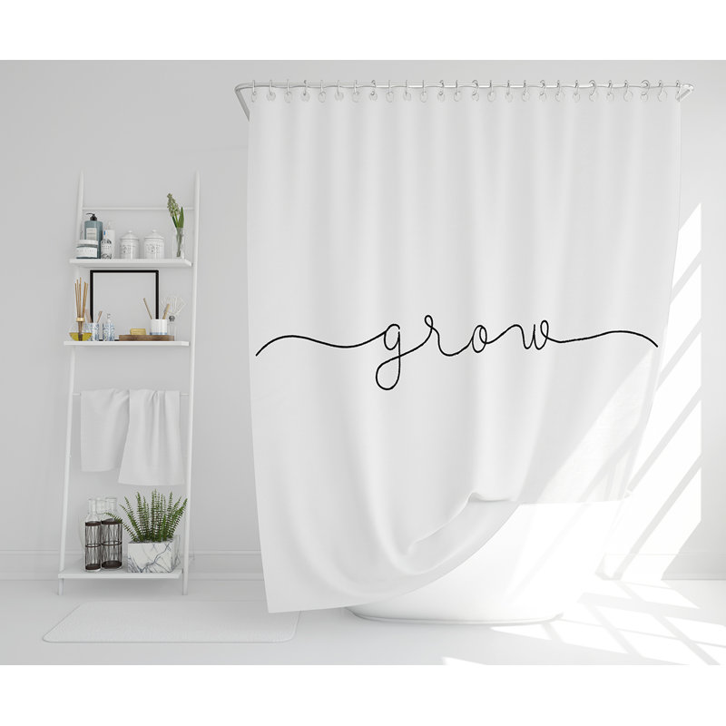 Ellabelle 13 Piece Polyester Shower Curtain Set