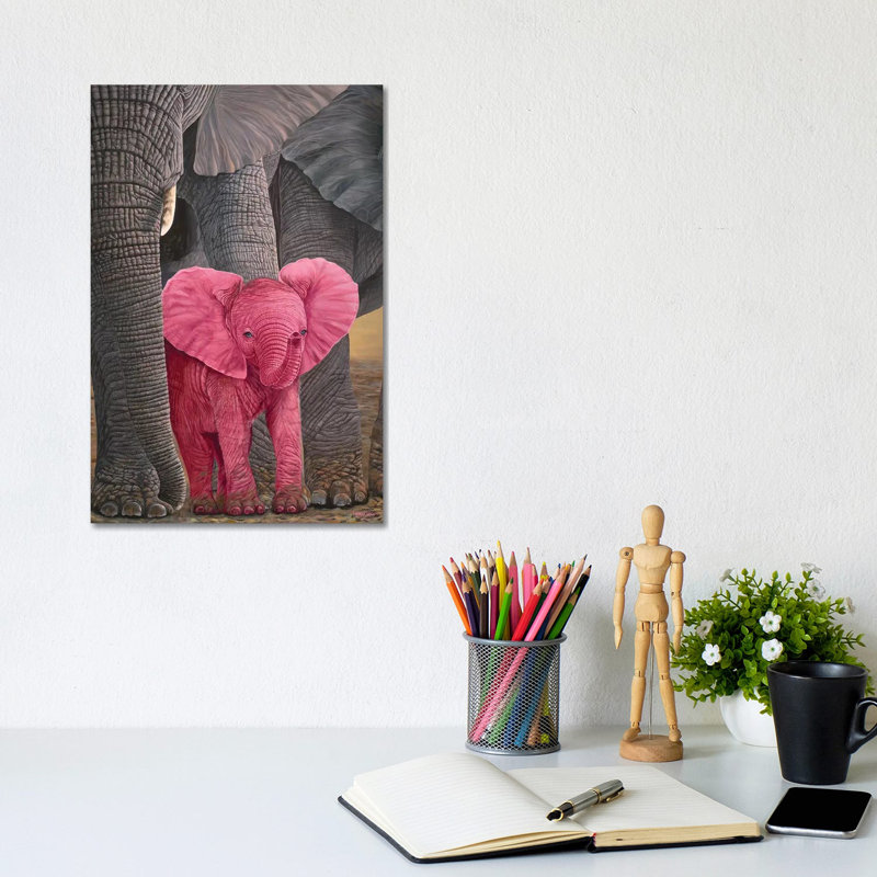 Surprise 1 Piece Wrapped Canvas Painting, 20.32 cm H x 30.48 cm W