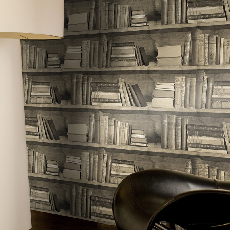 Howell 10m x 52cm Textured Matte Wallpaper Roll, Brown