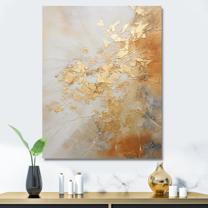 Geode Magic II sur toile, Toile tendue, H 20 po x l 12 po x P 1 po
