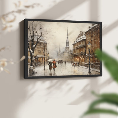 «Chirstmas Art» - CEC XXXV III - Reproduction encadrée - Restickable