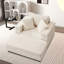 Chaise longue avec repose-pieds de rangement amovible-822829694