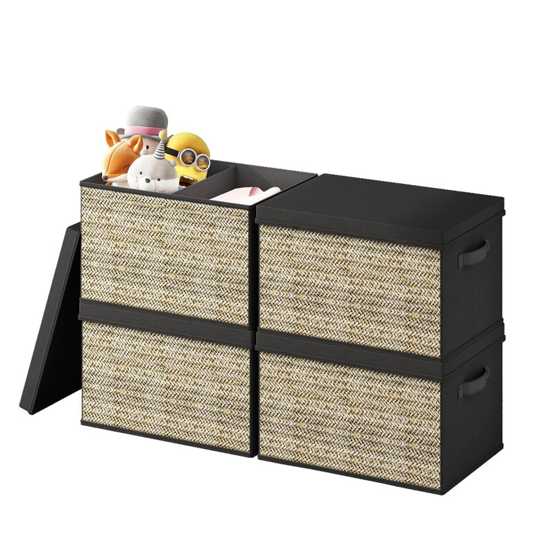 Ebern Designs Deonne Fabric Shelf Divider