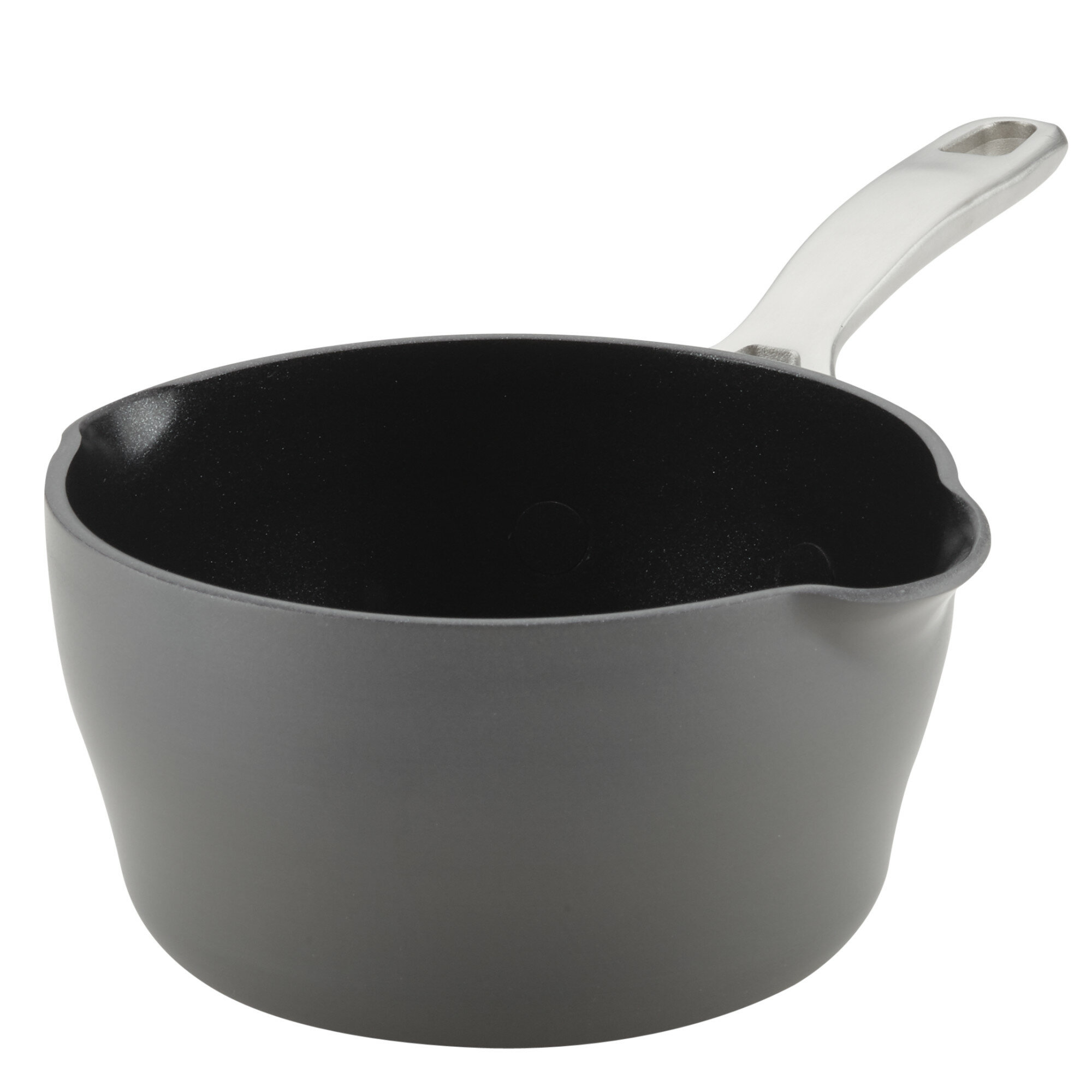 Anolon Advanced Hard Anodized Nonstick Sauce Pan with Pour Spouts, 1 Quart,  Gray & Reviews