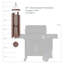 Shenandoah Melodies Aluminum Wind Chime-97769582-97769583