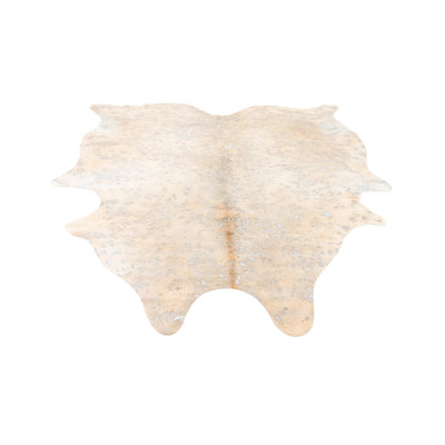 Square Jack Light Brown and Silver Rug