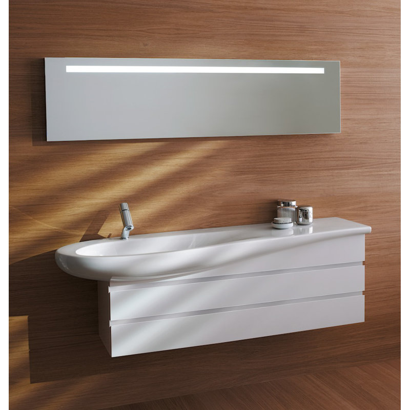 Ilbagnoalessi One 62.99'' L Bathroom Sink, Single