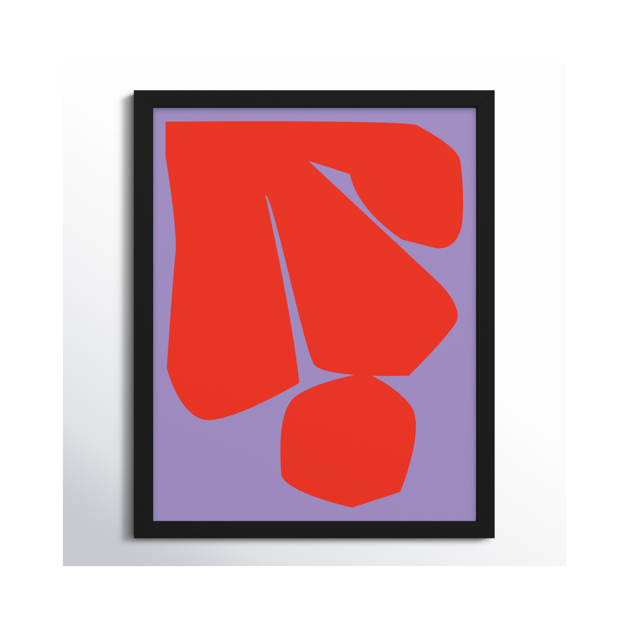 Module Minimalism 2 by Michael Kempen, 38"H x 30"W x 1.25"D, Black Framed