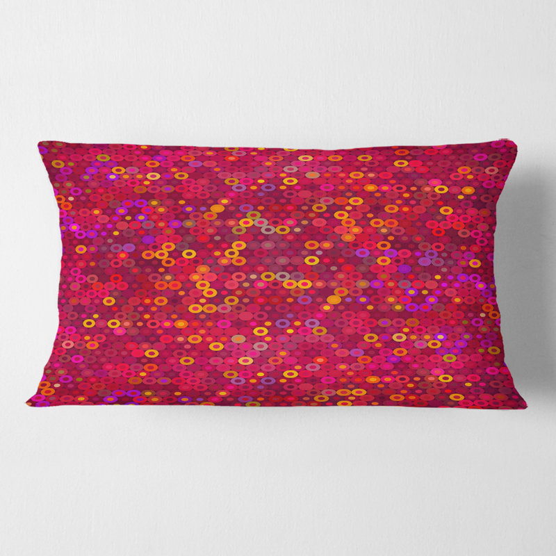 Coussin Circular Retro Design III - Mid-Century Modern Printed