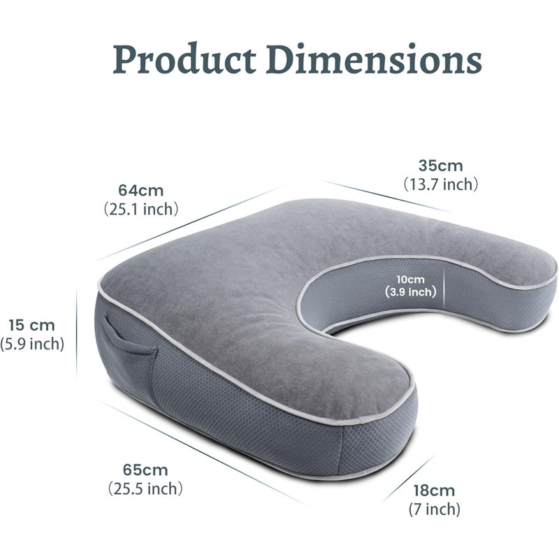 Grey Novelty Cushion