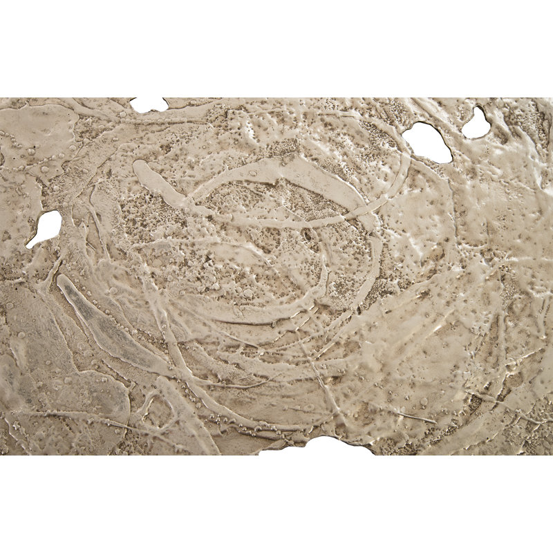 Molten Wall Décor, Silver