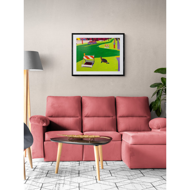 Look Both Ways Print by Sue Graef, Wrapped Canvas, 24" H x 32" W