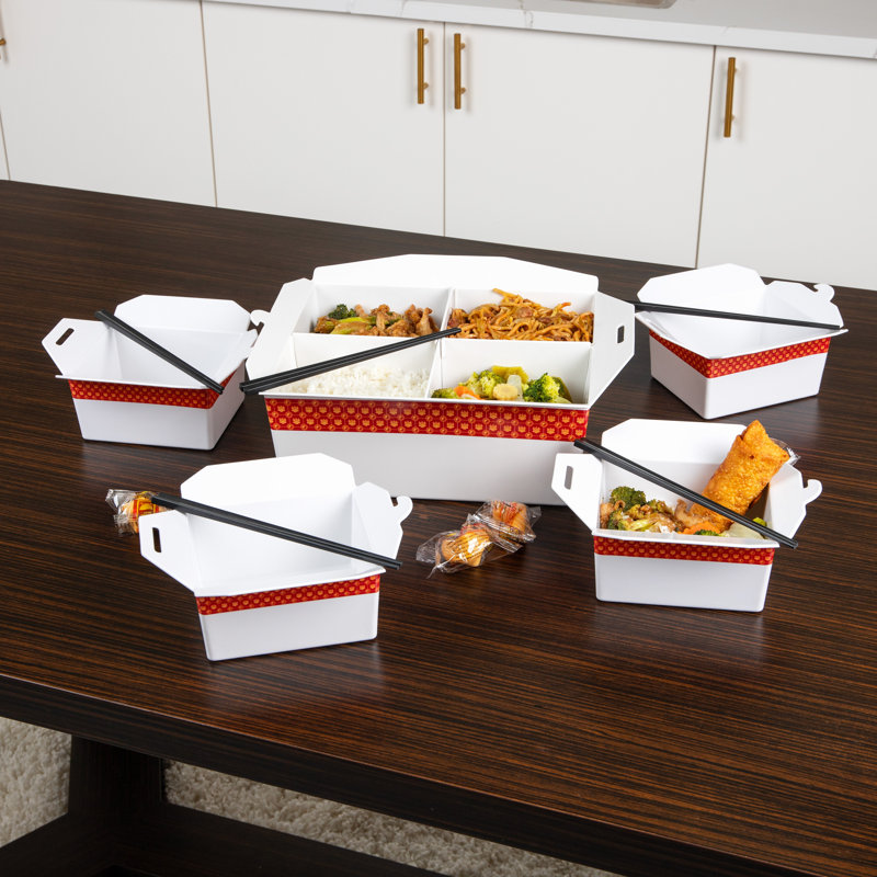 Mind Reader Melamine Divided Serving Dish