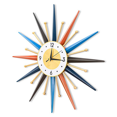 Roselea Metal Wall Clock