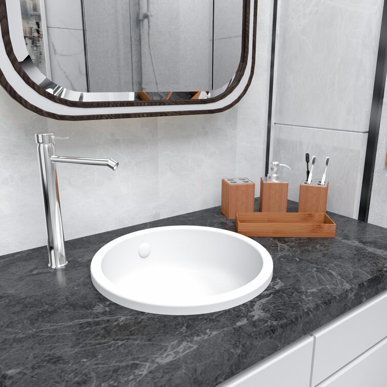 Granite Grey Bathroom Accessory Set 4-Pieces 