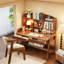 Bureau d'apprentissage pour enfants avec ordinateur
