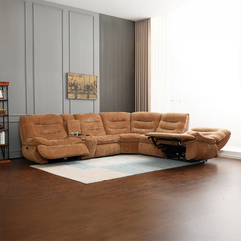 Kieffer Power Motion Sectional Sofa W/Usb Port