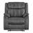 Channel-Tufted Power Recliner with Wall-Hugger Technology – Plush Armrests-125944201