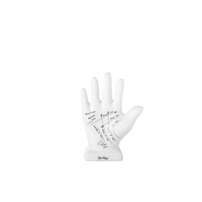 Figurine en céramique à droite finition blanche mat