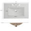 36'' Single Bathroom Vanity With Ceramic Sink-1848846402
