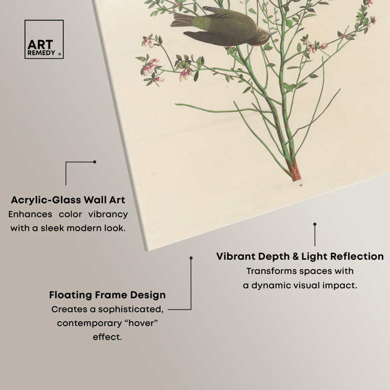 Airy Thicket, reproduction d'art acrylique sur toile par Art Remedy, H 45 po x l 30 po