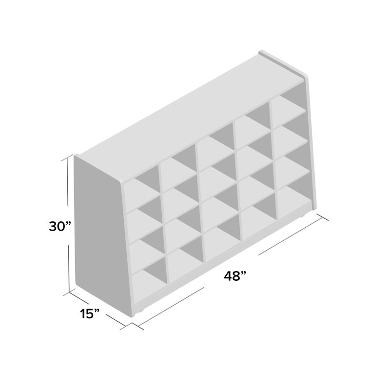 Rangement Tip-Me-Not 20 plateaux avec plateaux translucides, Transparent, Oui