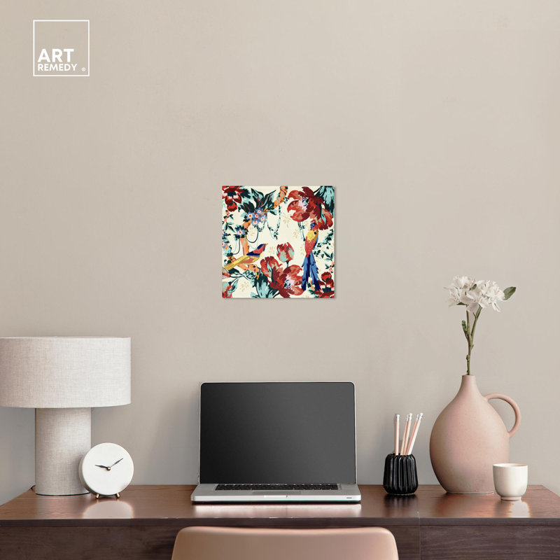 Art mural Maximalist, Toile tendue, H 12 po x l 12 po