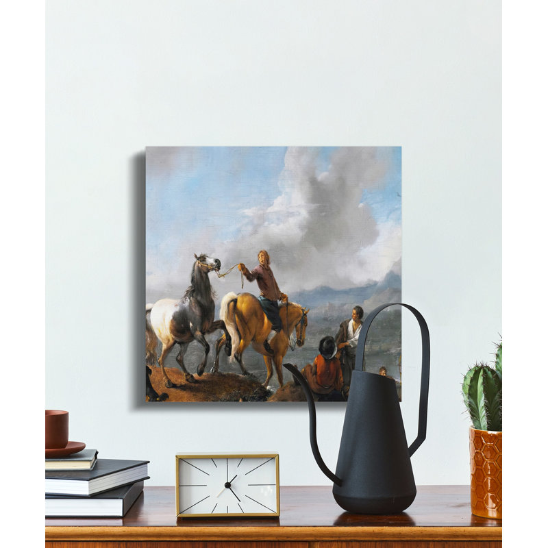 Mervyn Wrapped Canvas Print Set, 16x16