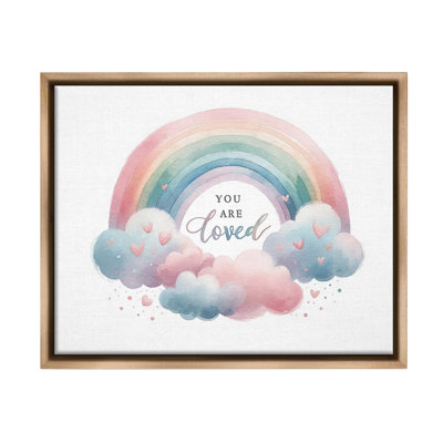 " Loved With Pastel Rainbow " by Amanda Greenwood