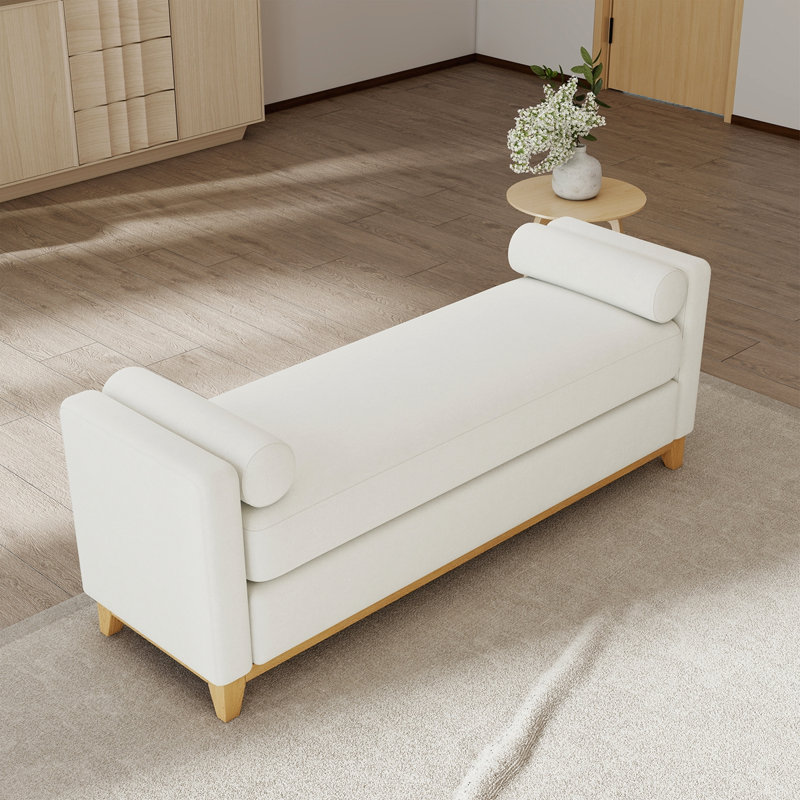 Banc style campagne moderne, Beige, Natural