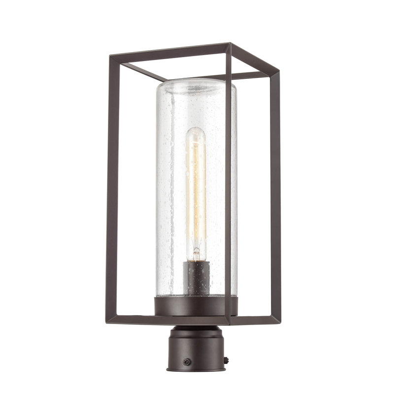 Grand lampadaire à 1 lumière Mori 17,625 po Mori, Bronze