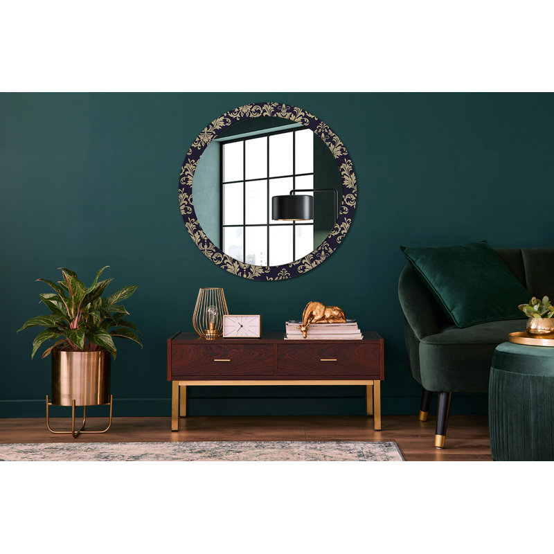 Huldar Glass Flat Wall Mirror, 90cm x 90cm