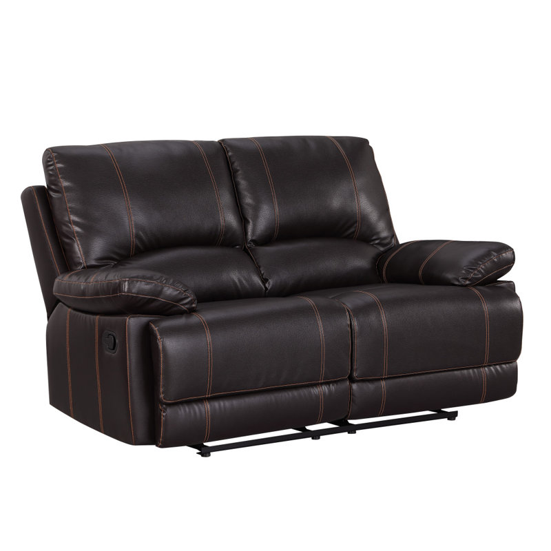 Causeuse inclinable Modern, Brun