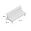 Farlow 3 Seater Faux Leather Sofa Bed-14592986