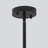 5-Lights Dimmable Farmhouse Drum Chandelier